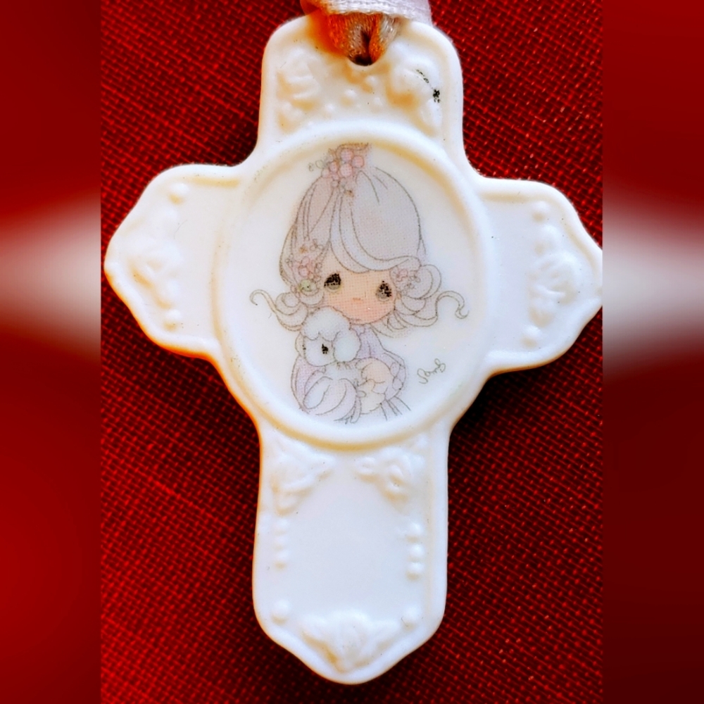 Precious Moments Bookmark.  "The Lord Is My Shepherd"